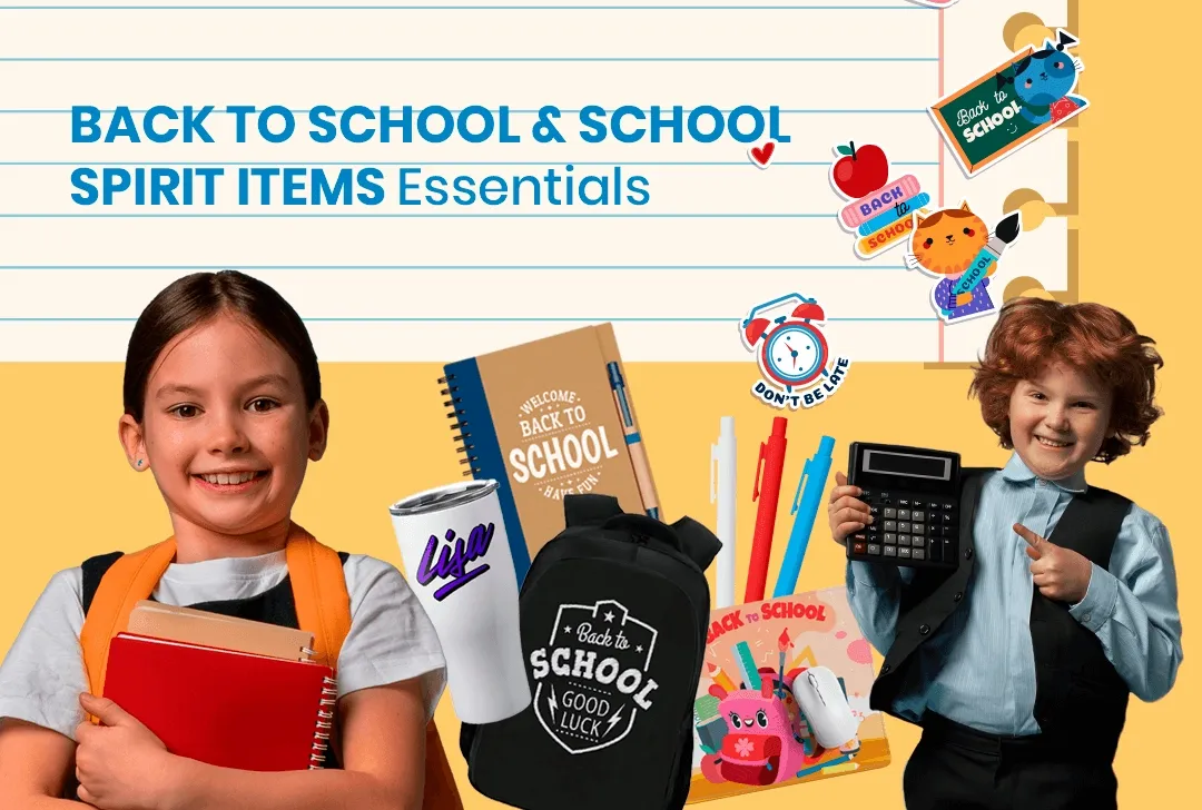 ImprintNow.co.uk Back to School/School Spirit Items