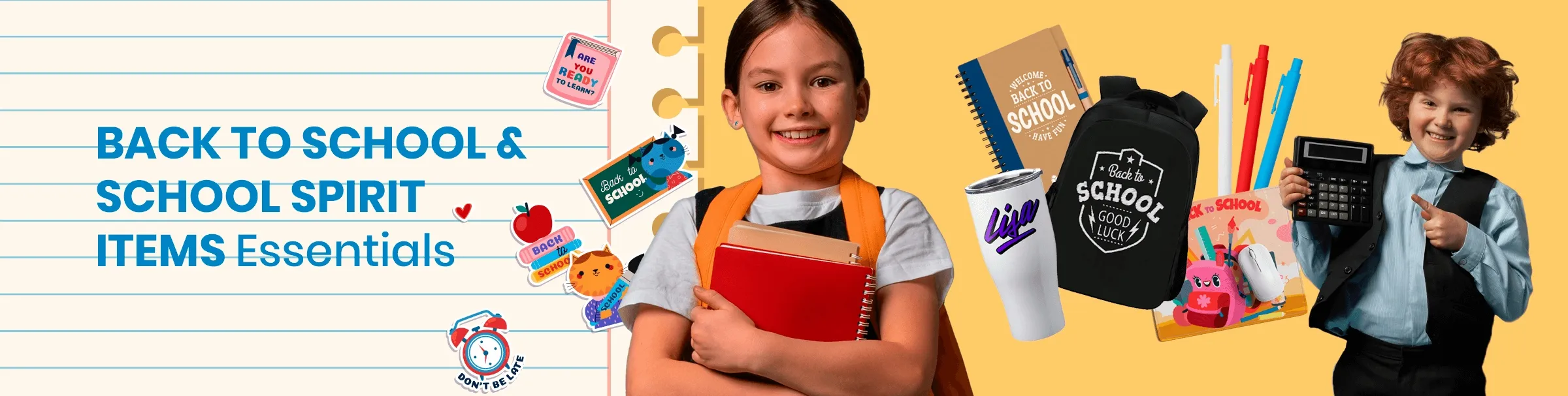 ImprintNow.co.uk Back to School/School Spirit Items
