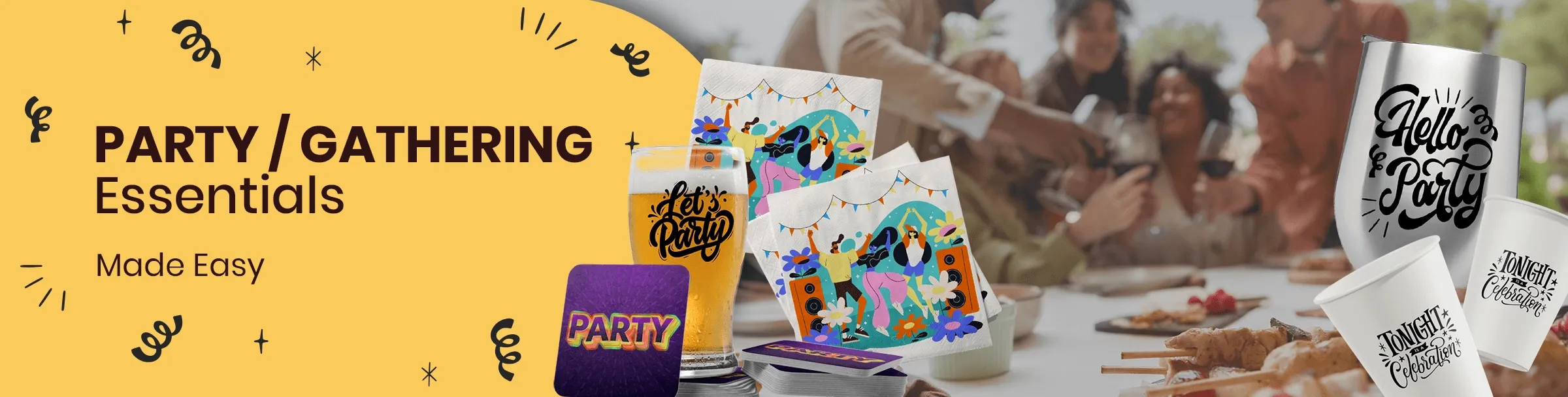 ImprintNow.co.uk Party/Gathering Essentials