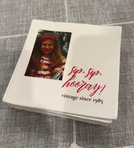 ImprintNow.co.uk - Custom Beverage Napkin