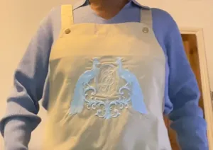 ImprintNow.co.uk - Apron with Happy Bear Patch