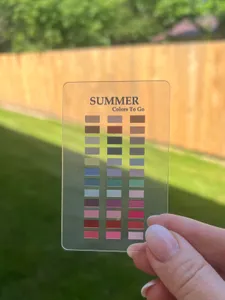 ImprintNow.co.uk - Transparent Card