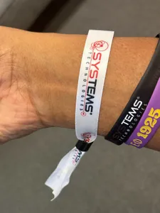 ImprintNow.co.uk - Full Color Satin Cloth Wristbands