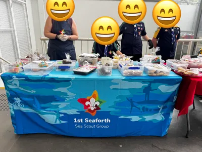 Bake sale at our local bunnings
