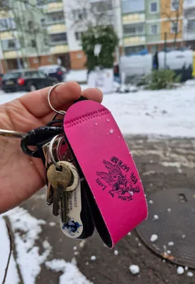 Neoprene Keychain - Einfach am Schlsselbund Tolle verabeitung Die Kunden freuen sich alle Vielen dank Die sind ganz toll