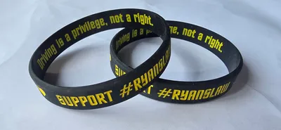 Debossed Colorfilled - I wanted these bands made to represent a campaign i had started in memory of my husband who was killed in an RTC I will link below so you can find out more I am so happy with the bands and will be ordering more when the time comes Thank you so muchFACEBOOK LINK - httpswwwfacebookcomRyansLawUKPETITION LINK - httpspetitionparliamentukpetitions768813