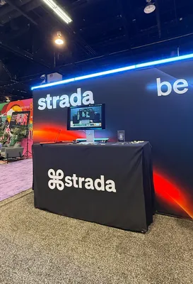 Custom Rectangle Table Covers - We took our Edit Anywhere Without the Cloud software to Vidcon We showcased what our software does to thousands of content creators and filmmakers