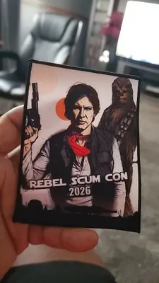 Printed Patches - REBEL SCUM CONYEAR 3