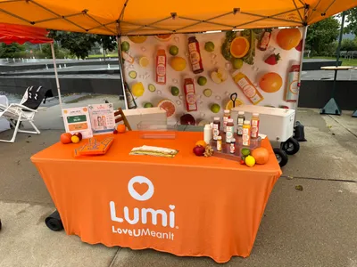 Custom Rectangle Table Covers - Yoga event in Pittsburgh