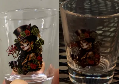 Clear Shot Glass - Got these for promos to hand out Details look great