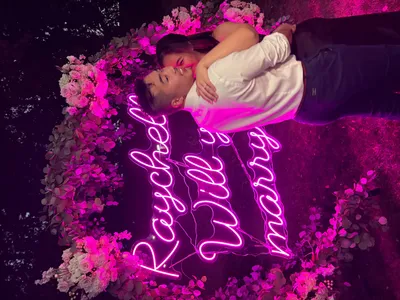 Custom Neon Sign - NeonSignsNow really put the effort in making the signs with great quality while delivering on time Beautiful sign and she said yes
