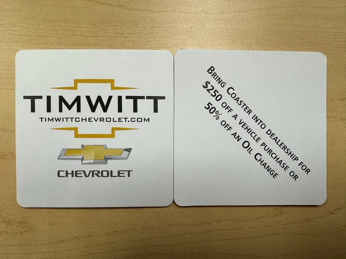 ImprintNow.co.uk - Super Absorbent Bar Coaster