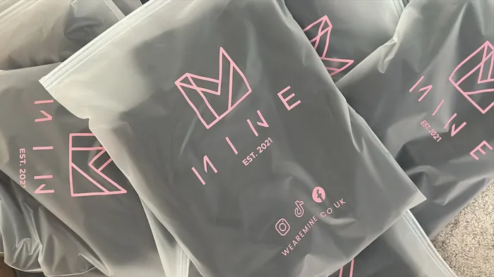 ImprintNow.co.uk - Zipper Frosted Bag