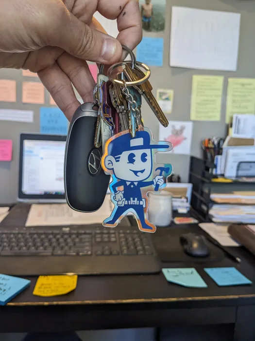 ImprintNow.co.uk - Acrylic Keychain