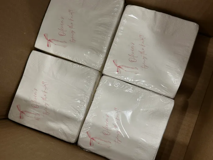 ImprintNow.co.uk - Custom Beverage Napkin