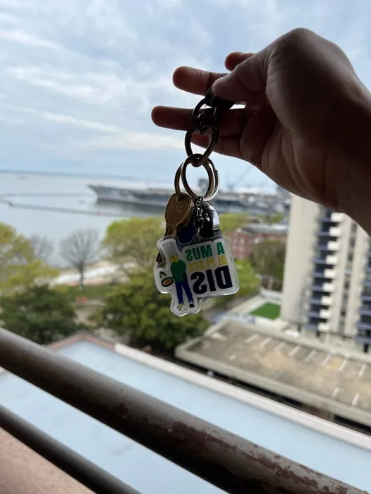 ImprintNow.co.uk - Acrylic Keychain