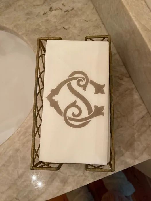 ImprintNow.co.uk - Custom Linen Guest Towel Napkin