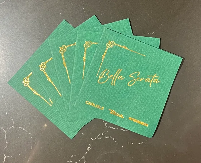 ImprintNow.co.uk - Custom Linen Beverage Napkin