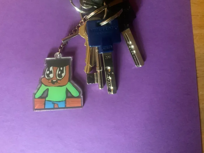 ImprintNow.co.uk - Acrylic Keychain