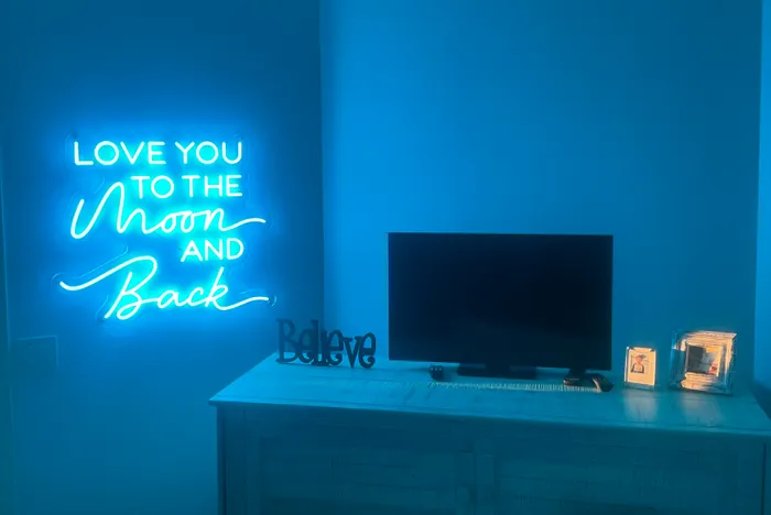 ImprintNow.co.uk - I Love You To The Moon And Back Neon Sign