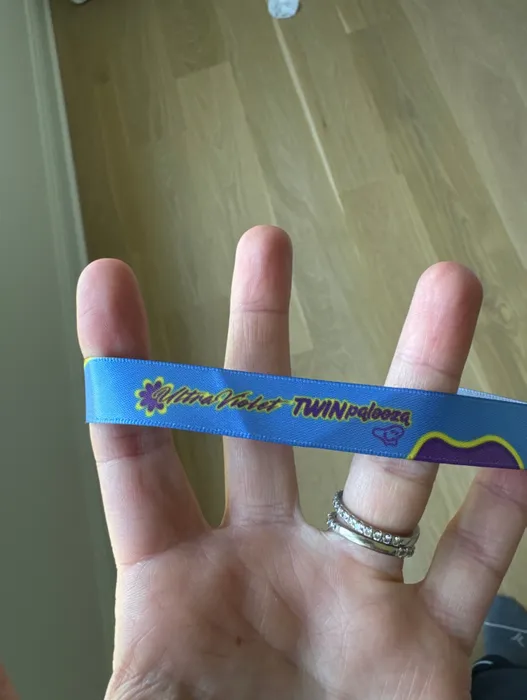 ImprintNow.co.uk - Full Color Satin Cloth Wristbands