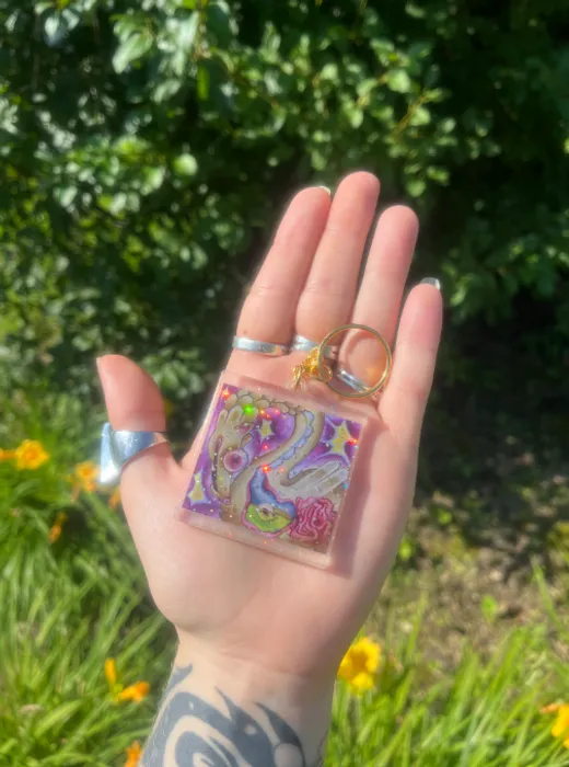 ImprintNow.co.uk - Acrylic Keychain