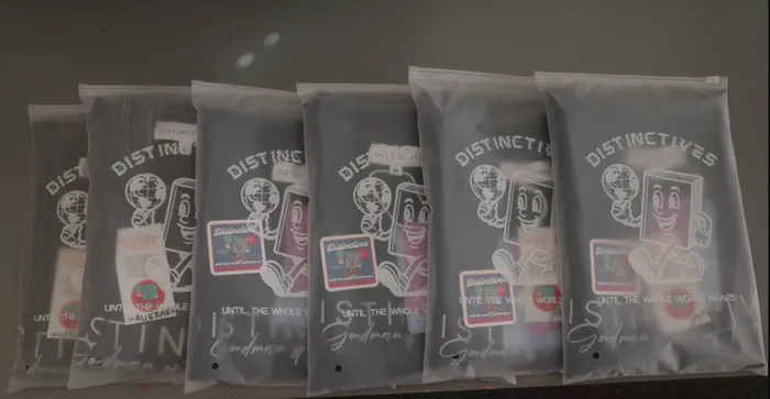 ImprintNow.co.uk - Zipper Frosted Bag