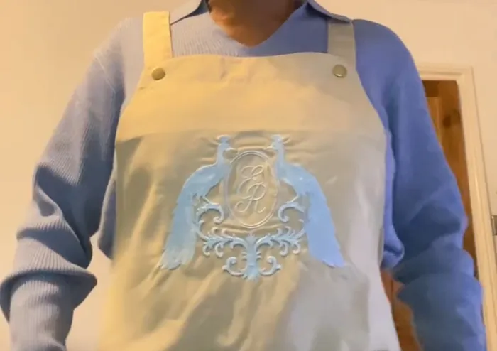 ImprintNow.co.uk - Apron with Happy Bear Patch