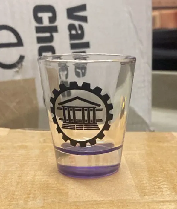 ImprintNow.co.uk - Clear Shot Glass