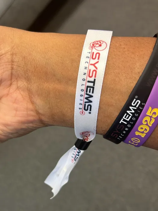 ImprintNow.co.uk - Full Color Satin Cloth Wristbands
