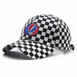 Two Tone Checkered Cotton Cap - Imprint Now - UK