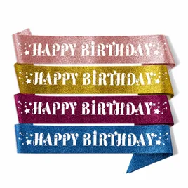 Glitter Sash - Imprint Now - UK