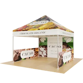 Custom Outdoor Canopy Tents 3 m x 3 m - Imprint Now - UK