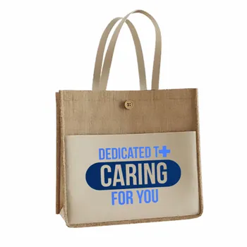 Jute Tote Bags - Imprint Now - UK