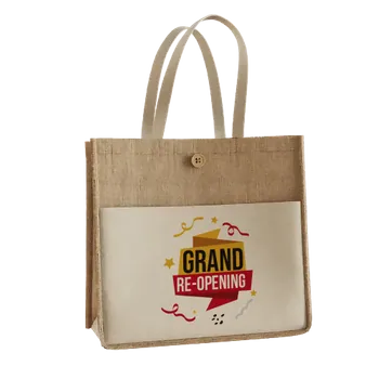 Jute Tote Bags - Imprint Now - UK