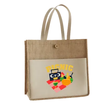Jute Tote Bags - Imprint Now - UK