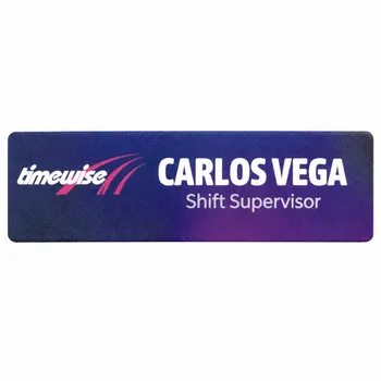 UV Printed Name Badges - Imprint Now - UK