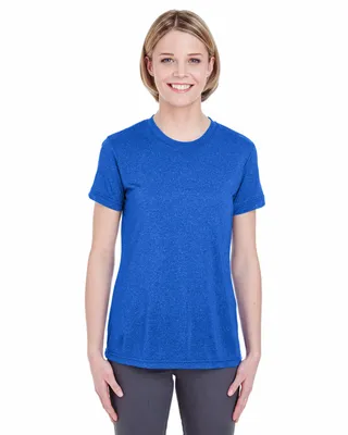 Ladies' Cool & Dry Heathered Performance T-Shirt - Imprint Now - UK