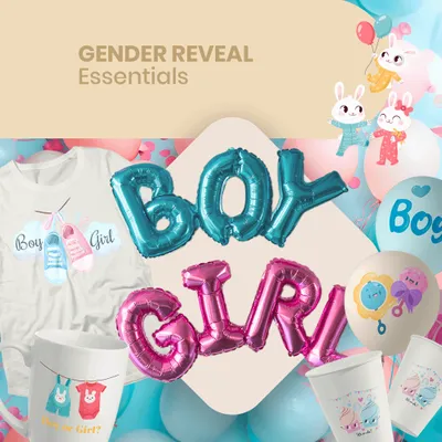 Gender Reveal Essentials - Imprint Now - UK