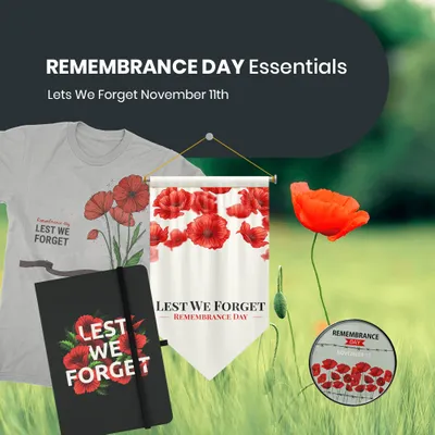 Remembrance Day Essentials - Imprint Now - UK