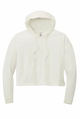 District Women's Perfect Tri Midi Long Sleeve Hoodie DT1390L - Imprint Now - UK