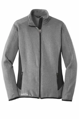 Eddie Bauer Women's Full-Zip Heather Stretch Fleece Jacket. EB239 - Imprint Now - UK