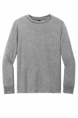 District Youth Perfect Tri Long Sleeve Tee DT132Y - Imprint Now - UK