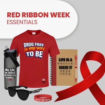 Red Ribbon Week Essentials - Imprint Now - UK