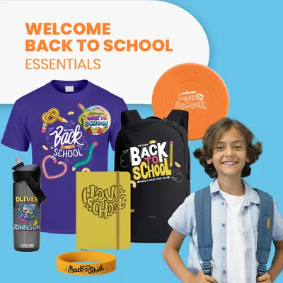 Welcome Back to School Essentials - Imprint Now - UK