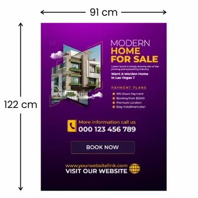 91 x 122 cm - Imprint Now - UK