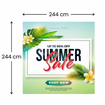 244 x 244 cm - Imprint Now - UK