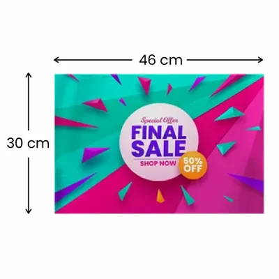 46 x 30 cm - Imprint Now - UK