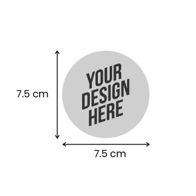 Round: 7.5 cm Round: 7.5 cm