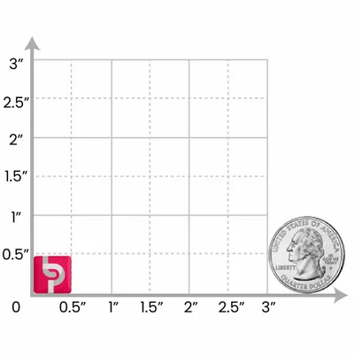 0.50 inch 1.5 cm - Imprint Now - UK